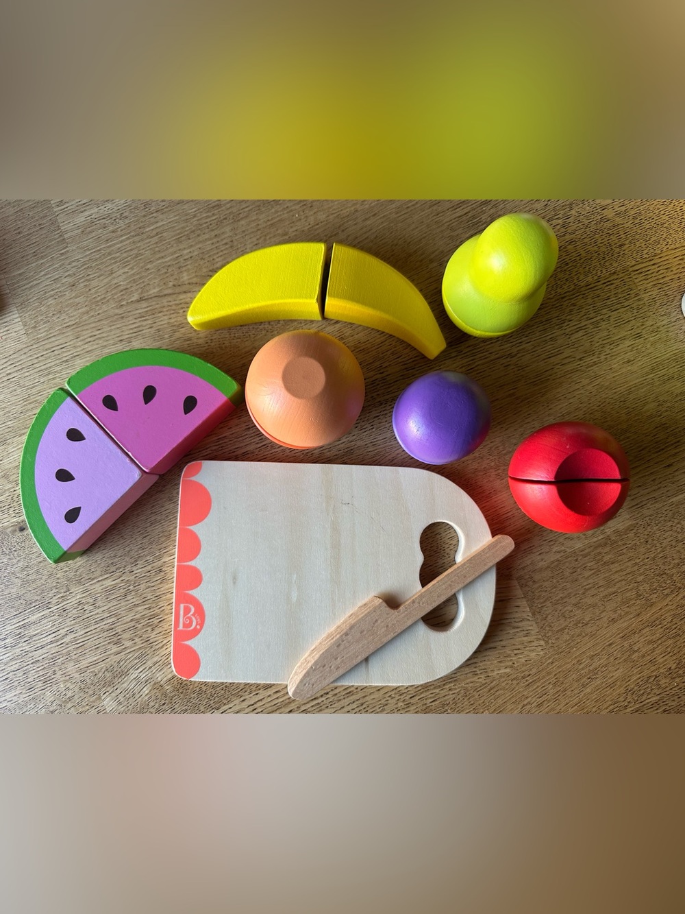 B. toys- Chop n' Play Fruits Play Set - Picture 8 of 9